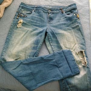 Apt 9 Distressed Jeans